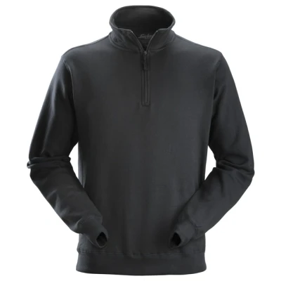 Bild av SWEATSHIRT 1/2ZIP SVART L Beijerbygg Byggmaterial