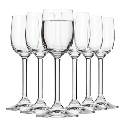 Bild av Krosno Likör och tinkturglas Set med 6 glas 70 ml GEMA kollektion för hem, restaurang fester diskmaskinssäker