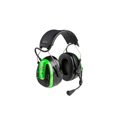 Bild av 3M PELTOR WS ALERT XPV Headset App, grön, pannband, soldriven, MultiPoint Bluetooth, MRX21A1WS7