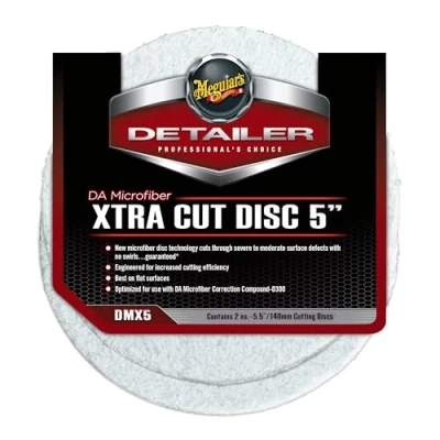 Bild av Meguiars DA mikrofiber Xtra skuren skiva 5 tum (2 pack)
