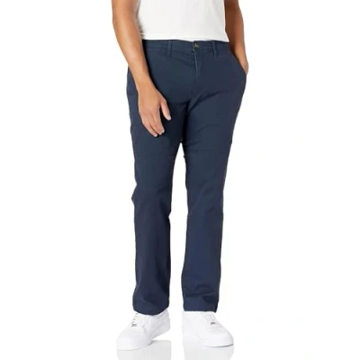Bild av Amazon Essentials Men&#039;s Lediga stretchiga chinos atletisk passform (finns i Big &amp; Tall), Marinblå, 32W / 32L