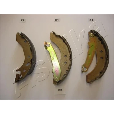 Bild av Bromsbackar, sats, Bakaxel, mazda 121 iii, 1106633, 1106634, 1E00 26 28Z, 1E002638Z, 1E012638Z