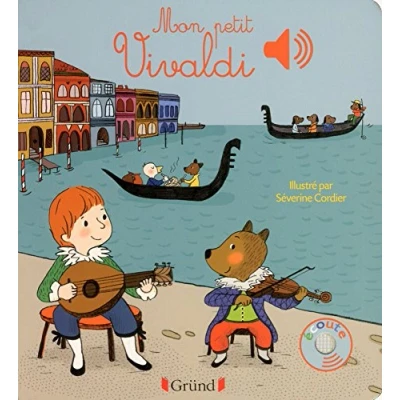 Bild av Mon petit Vivaldi Livre sonore avec 6 puces Dès 1 an