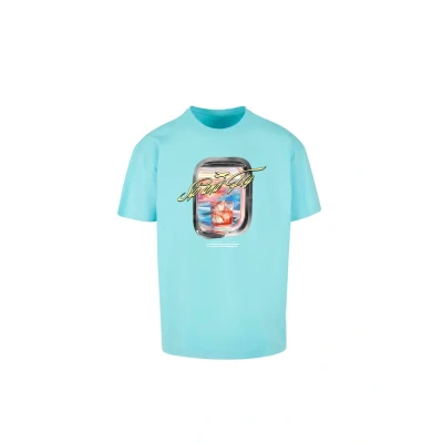 Bild av Upscale by Mister Tee Compton EMB Tshirt med print, Storlek: XXL, Berylblue