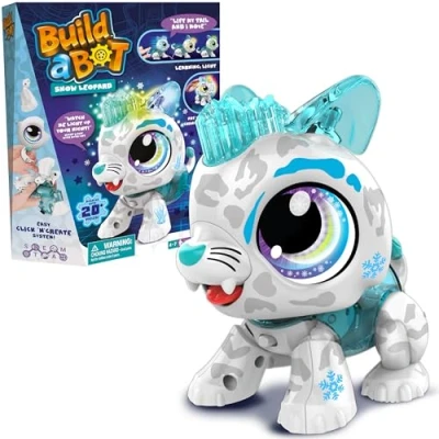 Bild av Goliath Build A Bot: Snöleopard, snöleopard byggsats för barn från 4 år, mint pedagogisk leksak