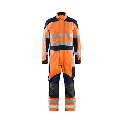 Bild av OVERALL 6089 1513 MULTINORM INHERENT VARSELORANGE/BLÅ C56 Beijerbygg Byggmaterial
