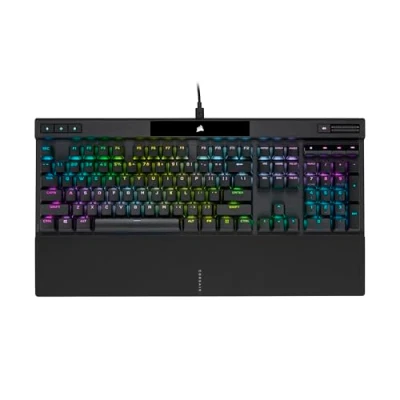 Bild av Corsair K70 RGB PRO mekaniskt speltangentbord, backlit LED, Cherry MX röd nyckelbrytare, svart