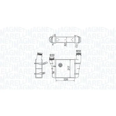 Bild av MAGNETI MARELLI 351319204580 Intercooler AUDI: A4 B7 Avant, Berline, B6 Avant