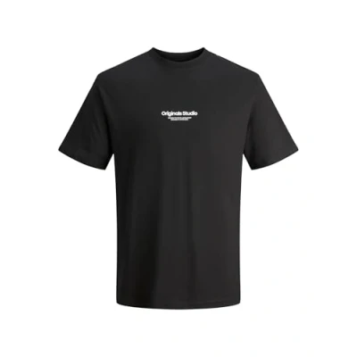 Bild av Jack &amp; Jones Jorvesterbro TEE SS CREW NECK NOOS PLS Tshirt med print, Storlek: 7XL, Black