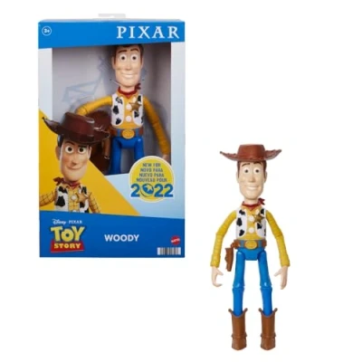 Bild av Disney Pixar Toy Story Large Woody Action Figure 13 Movable Joints Big Size Authentic Details 12&#039; Tall Gift for Kids 3+ HFY26