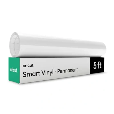 Bild av Cricut Smart Vinyl Permanent, Vit, 33 cm x 1,5 m Bulk (1)