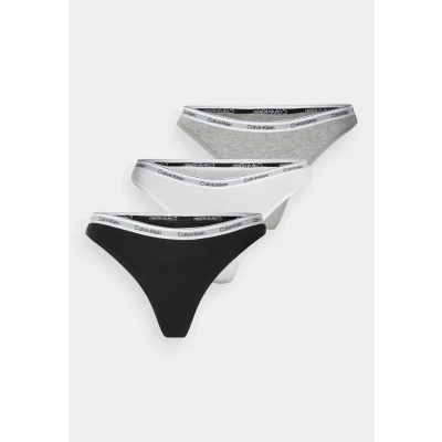 Bild av Calvin Klein Underwear Thong 3 PACK String, Storlek: Small, Schwarz