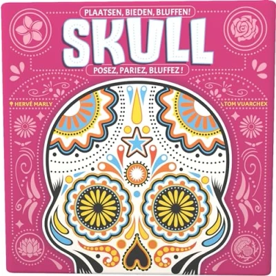 Bild av ASMODEE skalle kortspel spelet att bluffa! 10+ 36 spelare FR/DE