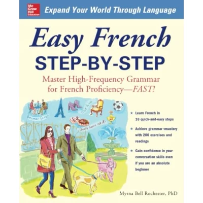 Bild av Easy French Step by Step: Master High Frequency Grammar for Proficiency Fast!