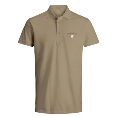 Bild av JACK&amp;JONES JPRBLAALFIE SS Polo FST, Travertin, XL