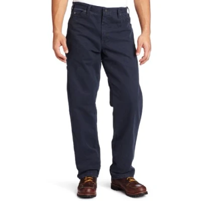 Bild av Dickies menDU336avslappnad rak slipad anka snickare jeans blå 30 W x L, Mörk marinblå, 30W 30L