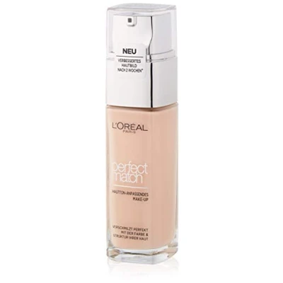 Bild av L&#039;Oréal Paris Perfect Match Makeup Foundation, Storlek: 30 ml, 0.5.r/0.5.c rose porcelain