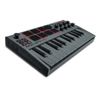 Bild av Akai MPK Mini MK3 Midi Controller Keyboard Gray