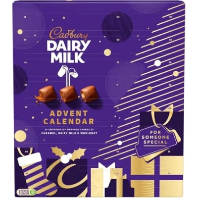 Bild av Cadbury Dairy Milk Chocolate Chunks Advent Calendar , 258 g