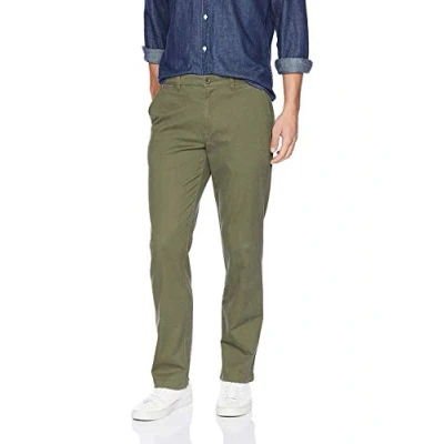 Bild av Amazon Essentials herr rak passform vardaglig stretch chinos byxa, oliv, 38 B x 28 L