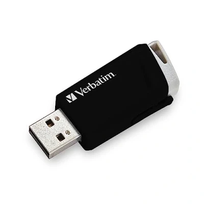 Bild av Verbatim Store &#039;n&#039; Click USB flash drive 32 GB Type A 3.2 Gen 1 (3.1 1) Black Click, GB, A, 1), 80 MB/s, Slide,