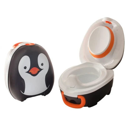 Bild av My Carry Potty Penguin Bärbar Potta, Svart/Vit