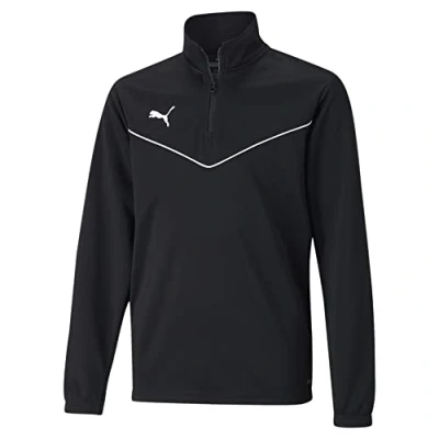 Bild av PUMA Pojkar Teamrise 1/4 Zip Top Jr sweatshirt