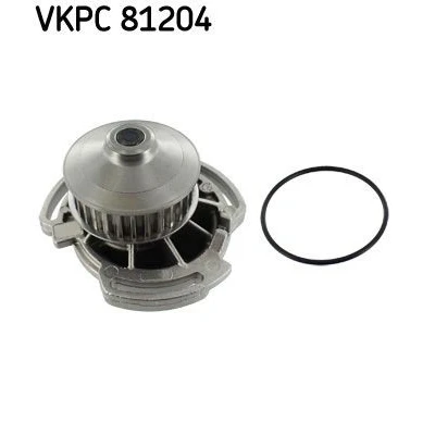 Bild av SKF VKPC 81204 Pompe à eau 30 avec joints Fonte pour transmission par courroie de distribution VOLKSWAGEN: GOLF 3, 2, Jetta SEAT: Ibiza 2