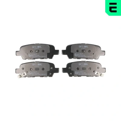 Bild av OPTIMAL BP 87601 Jeu de plaquettes frein Essieu arrière avec indicateur d&#039;usure NISSAN: Qashqai / Qashqai+2 I, 2, Juke, RENAULT: Koleos I