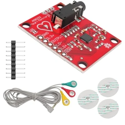 Bild av GERUI AD8232 EKG modul mätning pulssensor övervakningssensor för Arduino