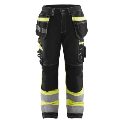 Bild av VARSELBYXA 1794 1370 SVART/VARSELGUL C154 Beijerbygg Byggmaterial