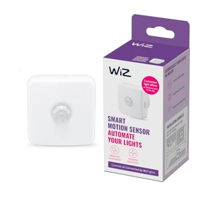 Bild av WiZ trådlös rörelsesensor Smart LED belysning med WiFi eller Bluetooth, trådlös, styr din smarta en sensor som kan placeras fritt i hemmet