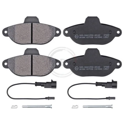 Bild av A.B.S. 37995 Jeu de plaquettes frein contact signal d&#039;usure inclus FORD: KA 3 portes