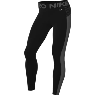 Bild av Nike Leggings dam Pro Dri Fit Mr 7/8 meshtights svart/vit, FN4981 010, S