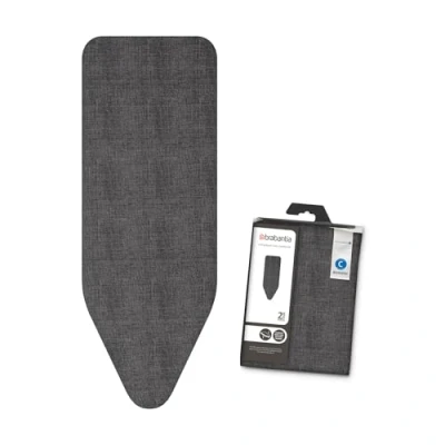 Bild av Brabantia Överdrag Strykbord, 8mm Tjockt Lager, Metallised, C Strykbord (124 x 45 cm)