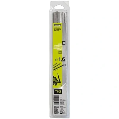 Bild av GYS 087248 1,6 330 mm 0,33 kg rostfritt stål TIG fyllningselektroder (60 delar)