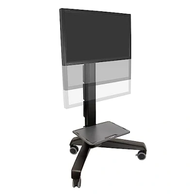 Bild av Ergotron Neo Flex Mobile MediaCenter LD Vagn Konstant kraftteknik för LCD display aluminium, stål, ABS plast, zinklegering, kompositplast svart skärmstorlek: 27 60