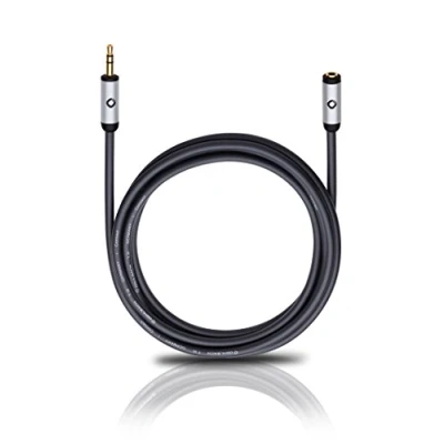 Bild av OEHLBACH i Connect J 35 EX mobil ljudkabel, 3,5 mm jackförlängning svart 3,00 m