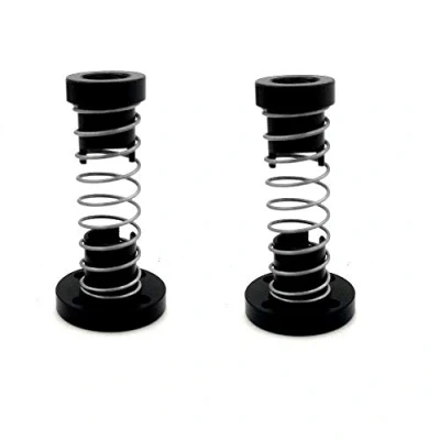Bild av POLISI3D 2 pack 3D skrivare TR8x4 T8 POM anti backlash muttrar för pitch mm bly 4 Acme gängad stång eliminera mellanrummet fjäder DIY CNC tillbehör (pitch mm)