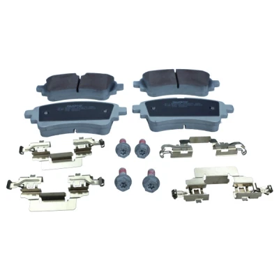 Bild av QUARO QP0206 Jeu de plaquettes frein non préparé pour indicateur d&#039;usure avec vis d&#039;étrier accessoires AUDI: Q5, A4 B9 Avant