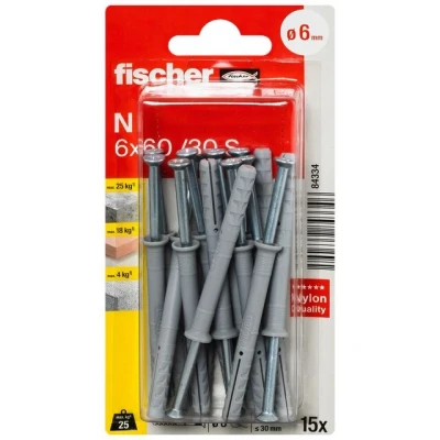 Bild av SPIKPLUGG N ZK 6X60 15ST Beijerbygg Byggmaterial