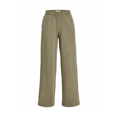 Bild av JACK&amp;JONES JXELIZABETH rak MW sweatpants SWT, Morel/detalj: acid tvätt, XS