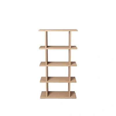 Bild av Ferm Living Kona Bookcase 1x4 Hyllor Natural B: 75 x H: 141 D: 30 cm