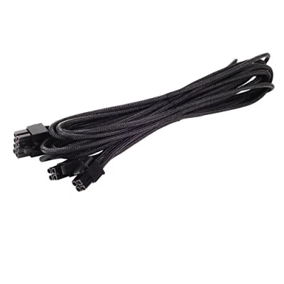 Bild av SilverStone SST PP06B EPS75 Strömförsörjningskabel 75 cm EPS/ATX 8 stift (4+4) flerfärgad, svart