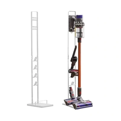 Bild av Dammsugarhållare Kompatibel med Dyson V15 V12 V11 V10 V8 V7 V6 DC58/ DC59/ DC62/ DC74 Golvförvaringsorganisator utan att Borra i Väggen.