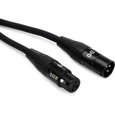 Bild av Hosa HMIC 015, Pro mikrofonkabel, REAN XLR3F till XLR3M, 15 fot