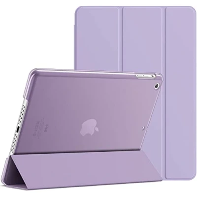 Bild av JETech Fodral för iPad Air 1:e (INTE 2), Smart Omslag Automatisk Väckning/Sömn (Ljuslila)