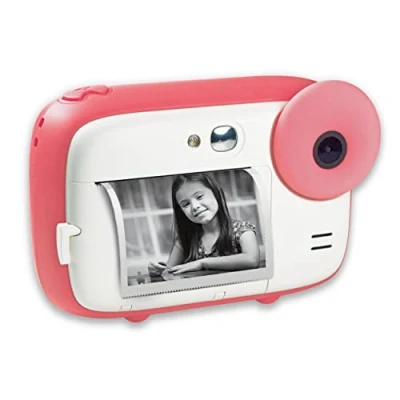 Bild av Agfa Realikids Instant Camera (inkl. 3 rullar termiskt papper) rosa