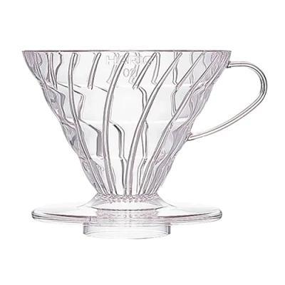 Bild av Hario, VD 02T, kaffefilter AA8plast, färglöst, storlek 2