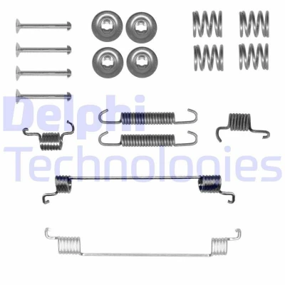 Bild av DELPHI LY1437 Kit d&#039;accessoires, mâchoire de frein FIAT: 500 3 portes, Panda II 5 Idea
